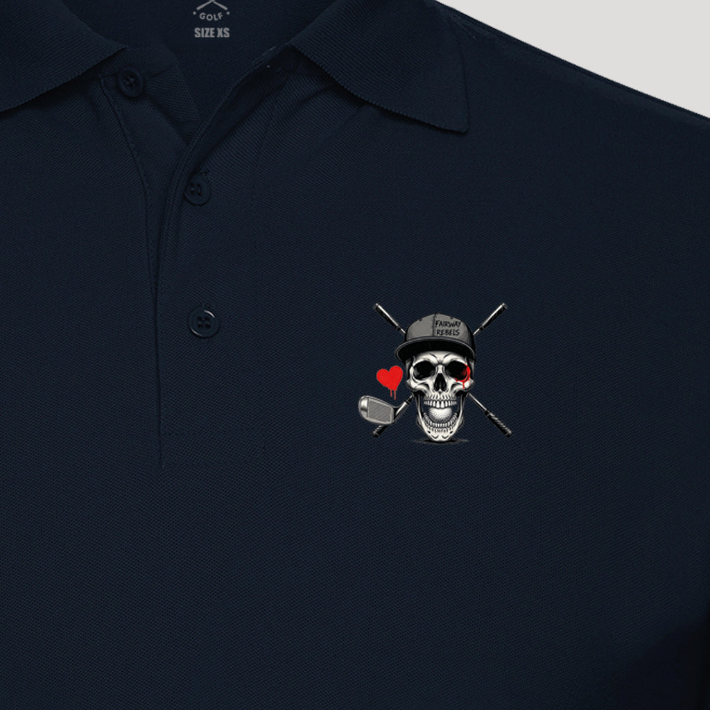 Polo de golf homme Heart manches longues - Fairway Rebels-  47.00 EUR