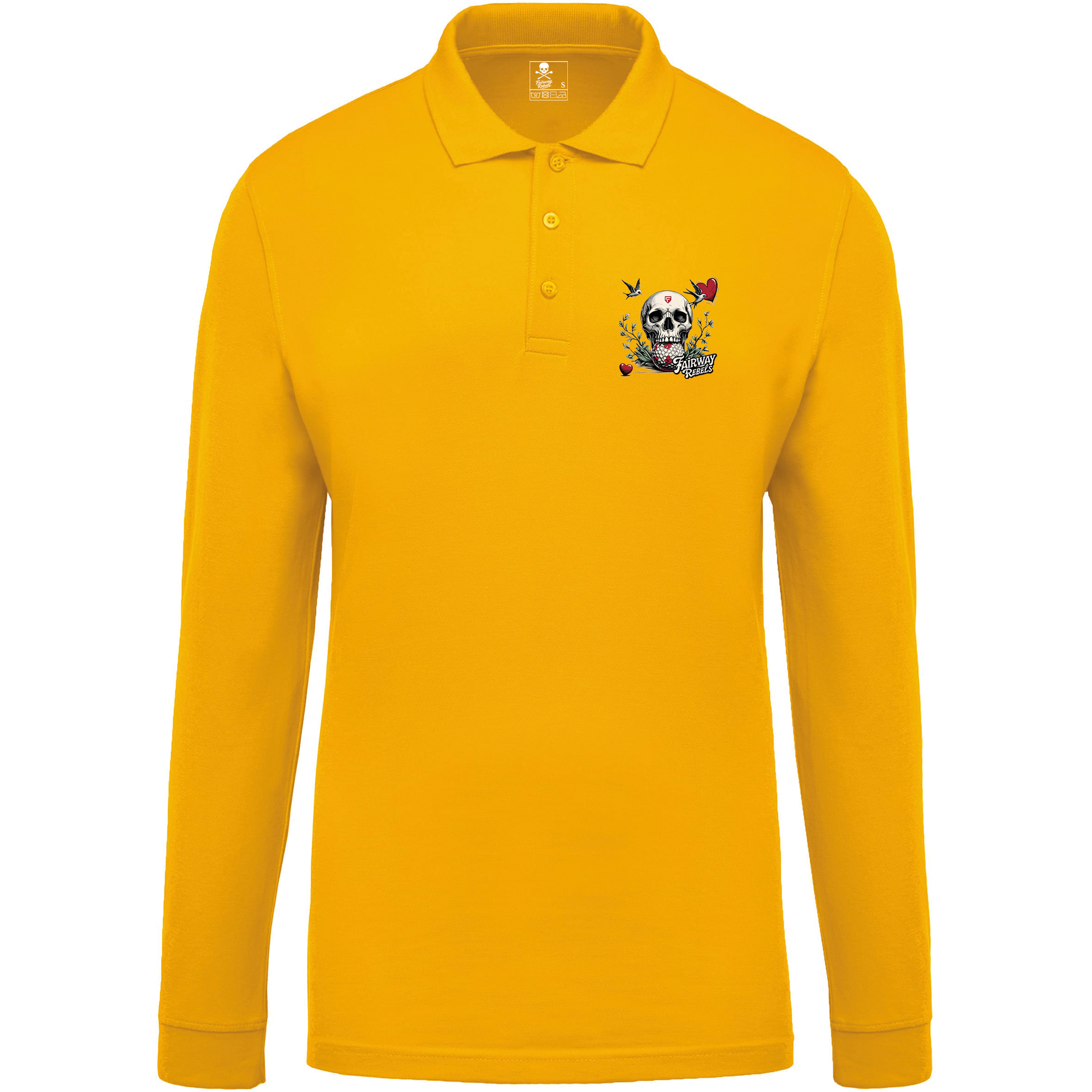 Polo de golf homme Tampa manches longues
