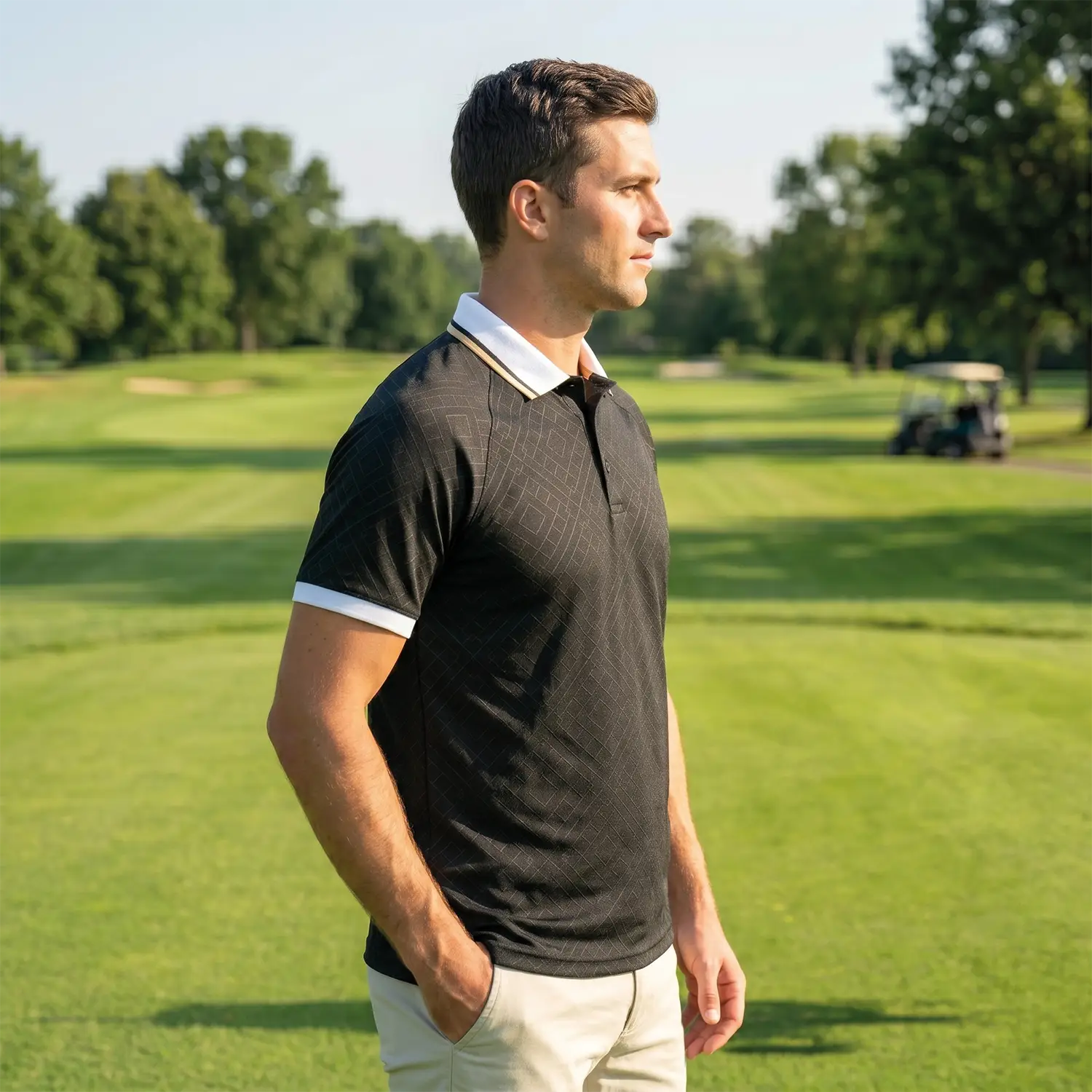 Polo golf Dobby Mesh - Vêtement et accessoire de golf Fairway Rebels