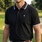 Polo golf Homme Contrasté 100% Coton