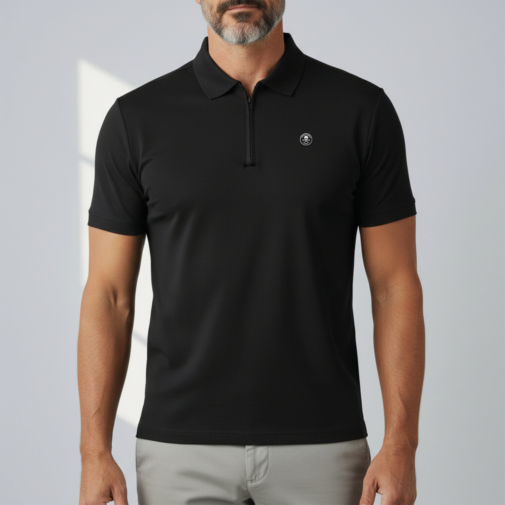 Polo Golf homme Technique 1/4 zip - Fairway Rebels-  54.00 EUR