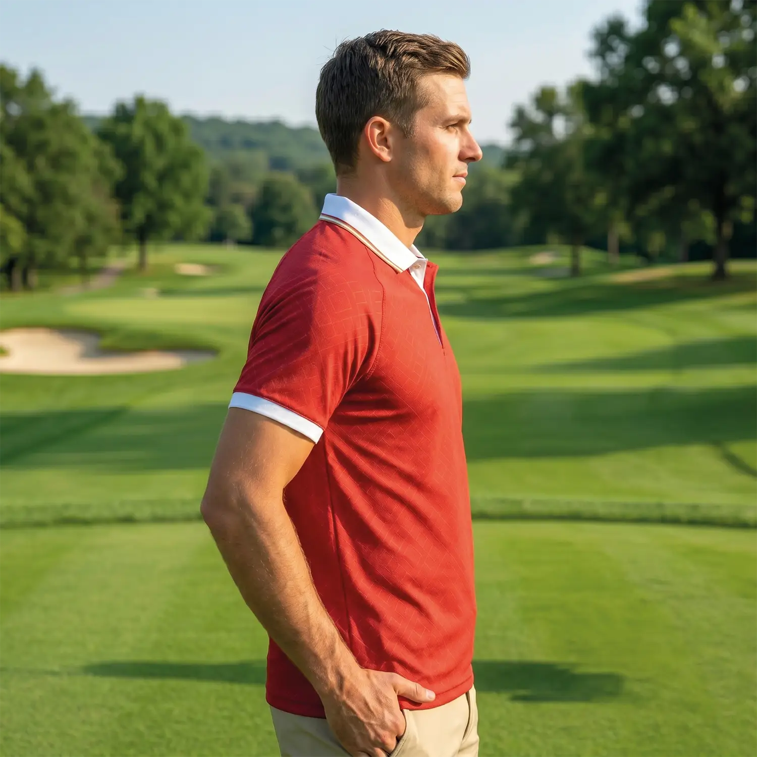 Polo golf Dobby Mesh - Vêtement et accessoire de golf Fairway Rebels