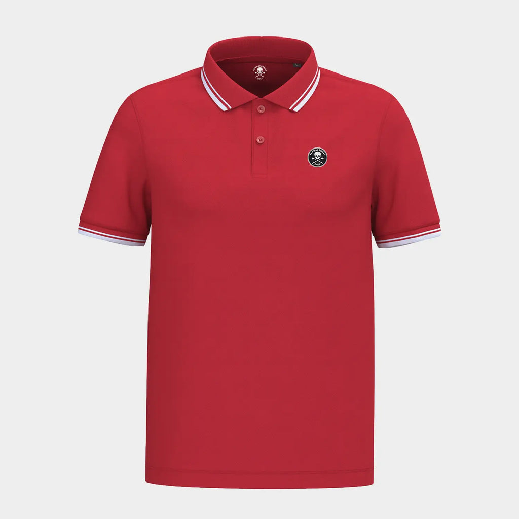 Polo golf Homme Contrasté 100% Coton