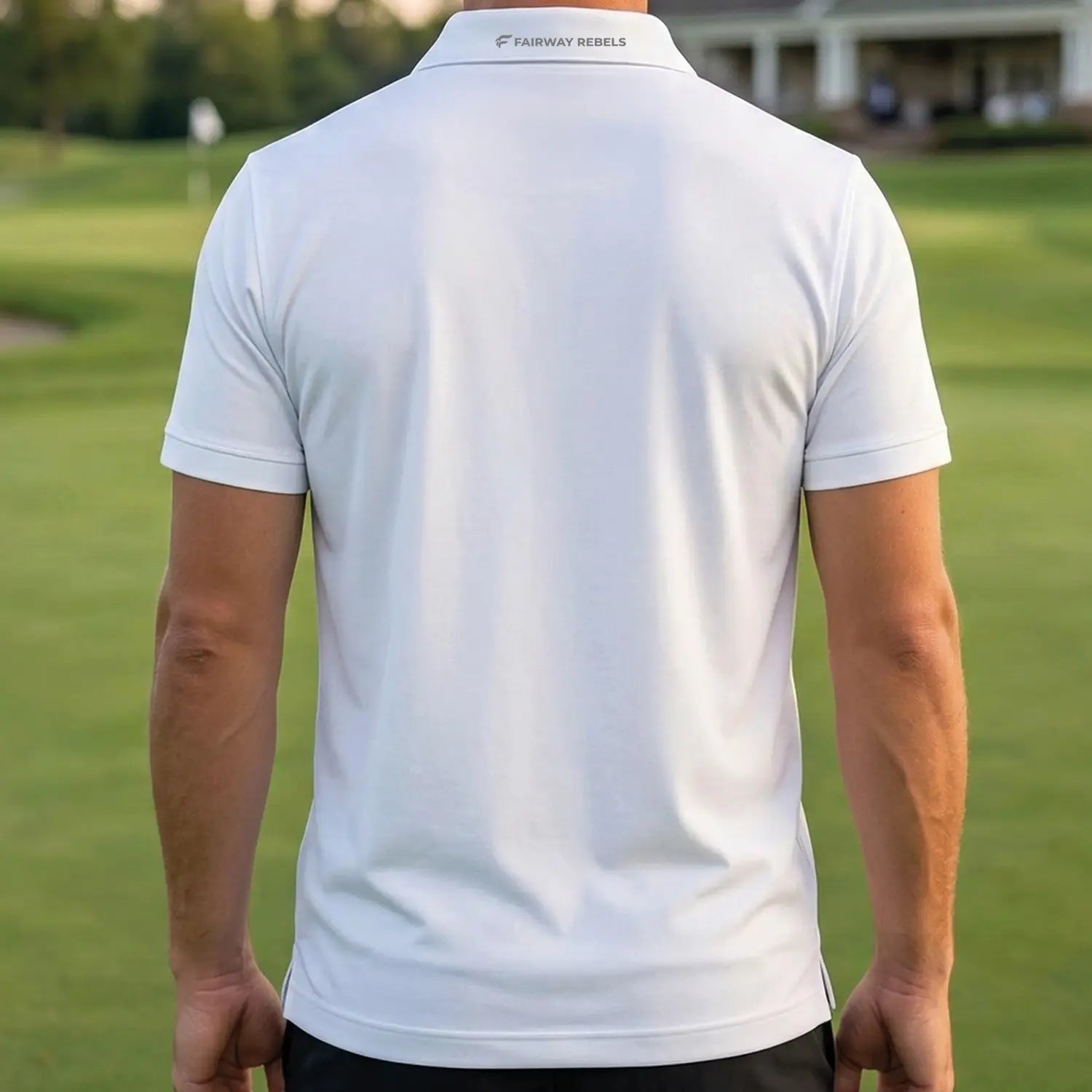 Polo Golf Homme Stretch Coton Skull - Fairway Rebels