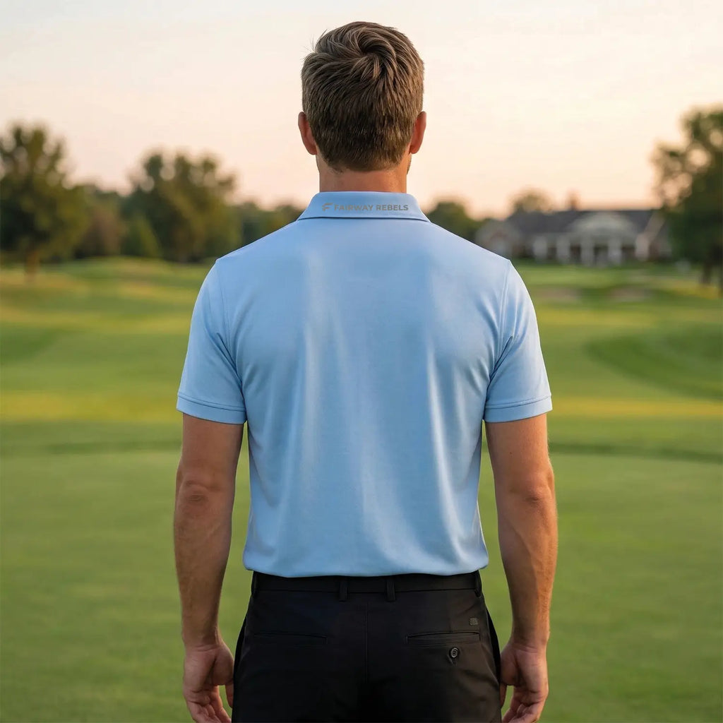 Polo Golf Homme Stretch Coton Skull - Fairway Rebels