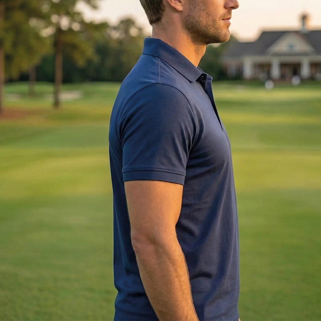 Polo Golf Homme Stretch Coton Skull - Fairway Rebels