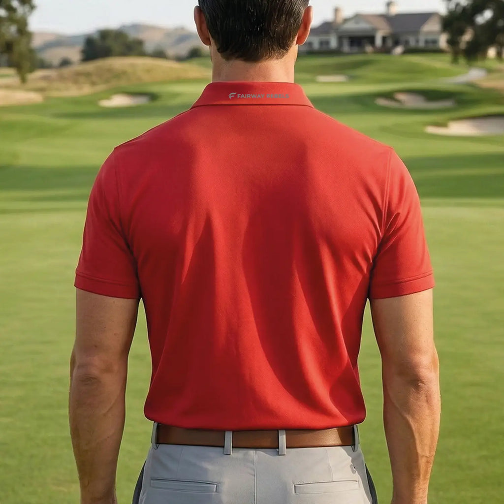 Polo Golf Homme Stretch Coton Skull - Fairway Rebels