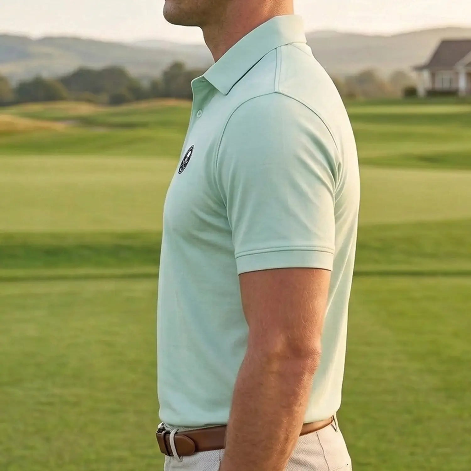 Polo Golf Homme Stretch Coton Skull - Fairway Rebels