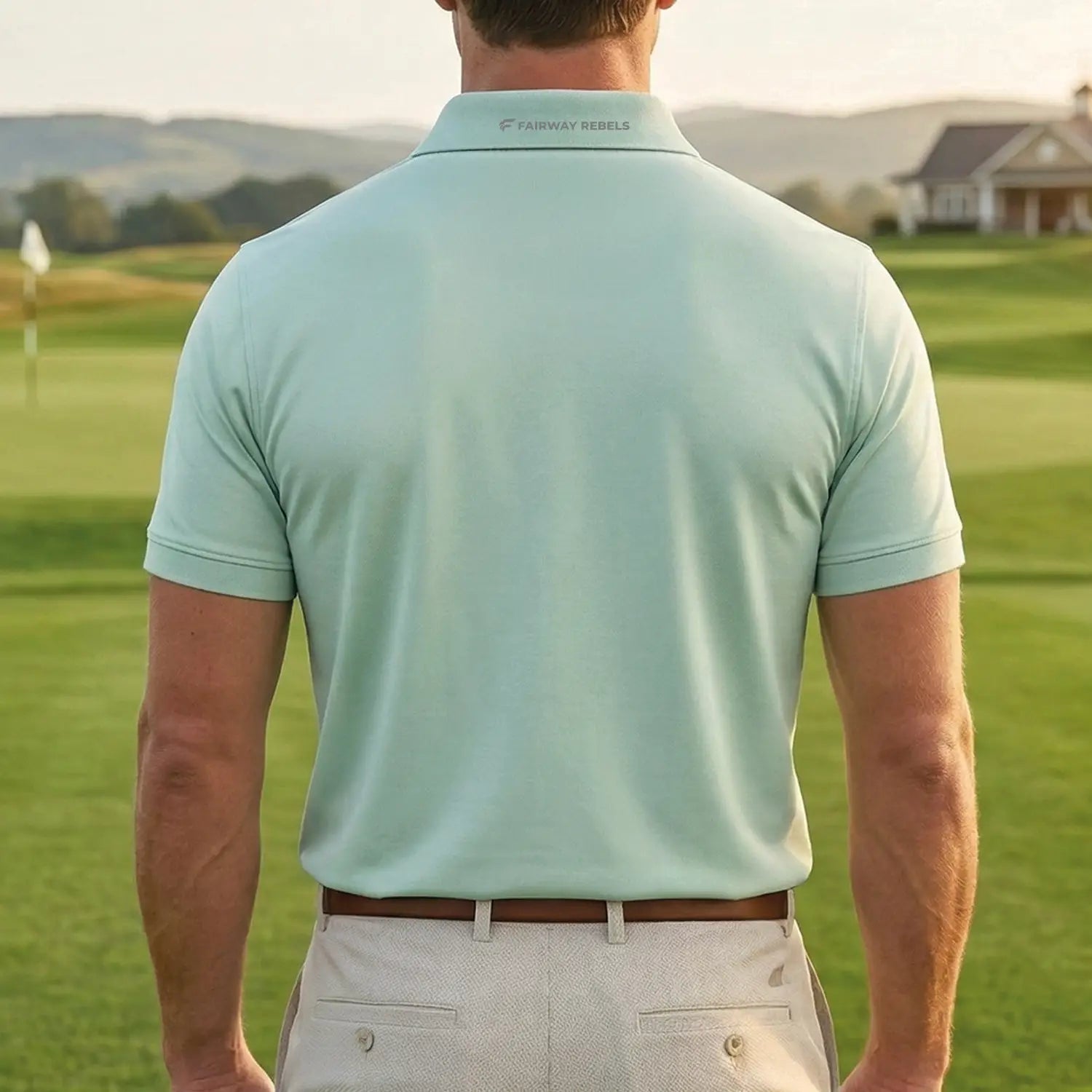 Polo Golf Homme Stretch Coton Skull - Fairway Rebels