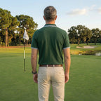 Polo golf Homme Contrasté 100% Coton