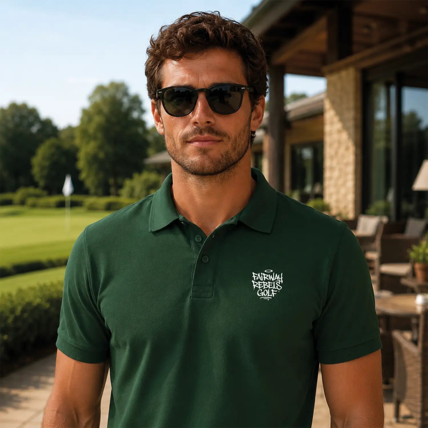 Polo Golf Homme Coton & Élasthanne