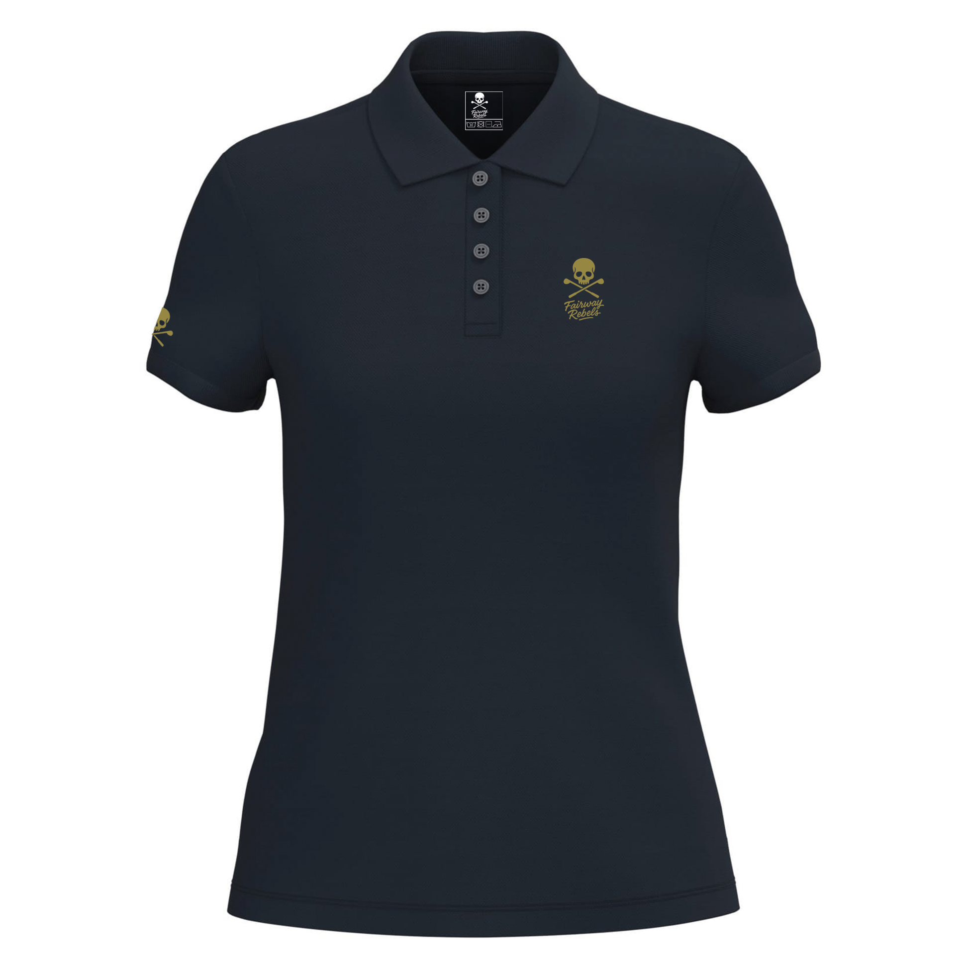 Polo lifestyle Eleven Femme Fairway rebels Golf - Fairway Rebels golf -polo lifestyle -39.00 EUR