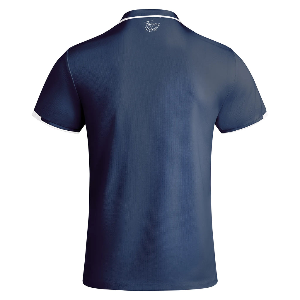 Polo Golf Homme Control Dry Bleu Marine Fairway Rebels - Fairway Rebels. golf - 49.00 EUR