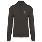 Pull 1/4 Zip Homme Gris Foncé- Fairway-Rebels - Fairway Rebels golf