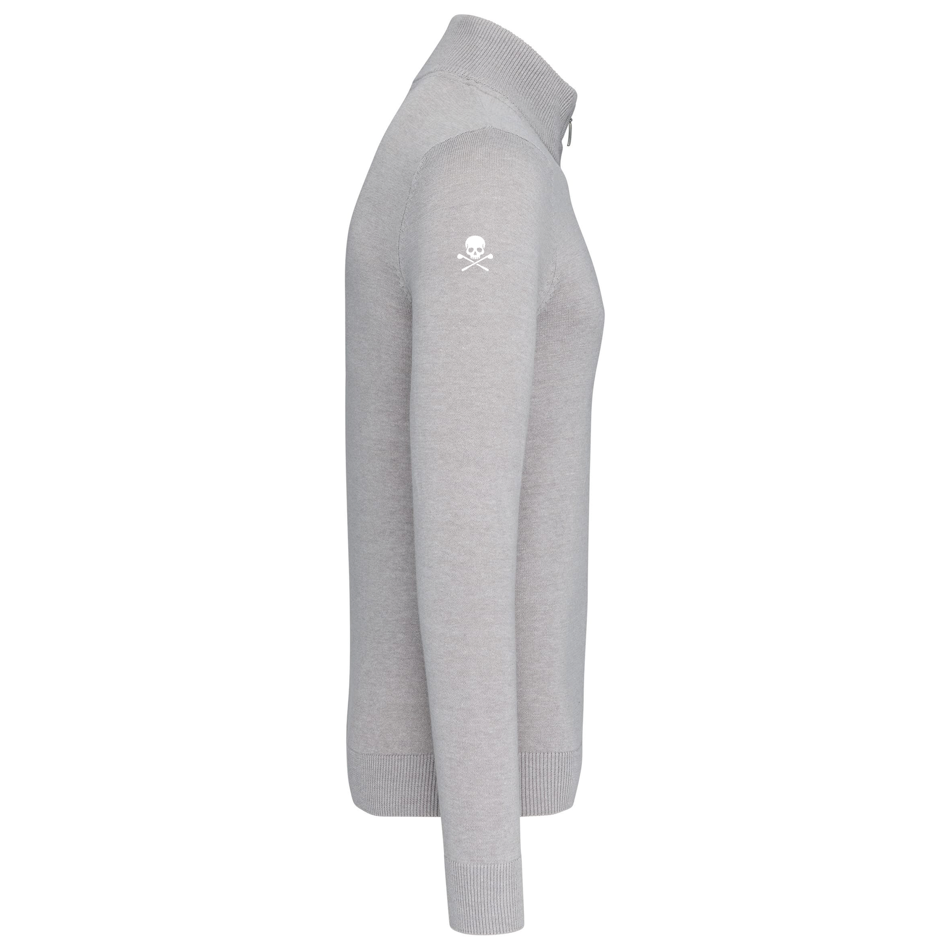 Pull 1/4 Zip Homme Gris Clair - Fairway-Rebels - Fairway Rebels golf