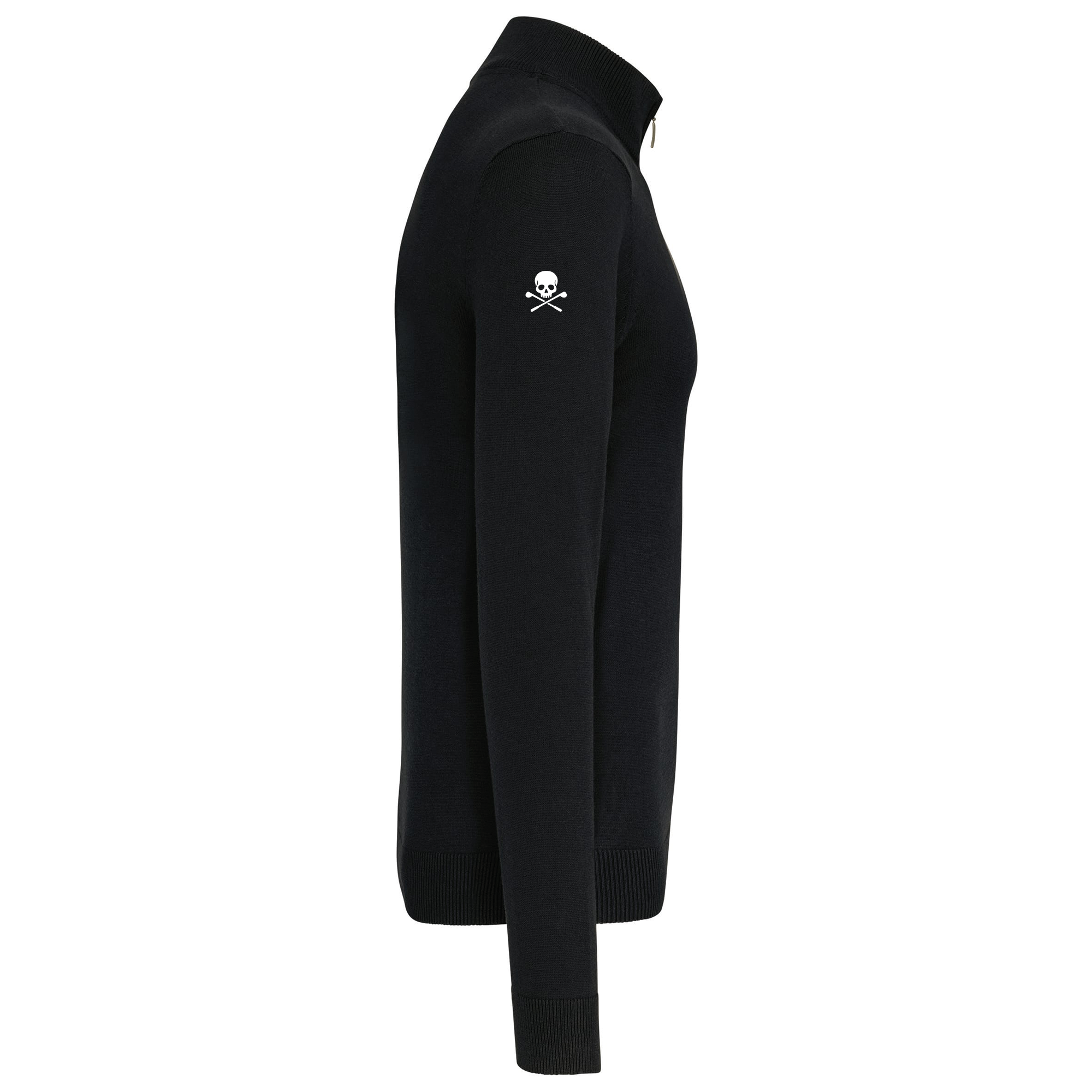 Pull 1/4 Zip Homme Noir Fairway-Rebels - Fairway Rebels golf