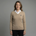 Pull Golf Femme Col V