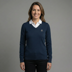 Pull Golf Femme Col V
