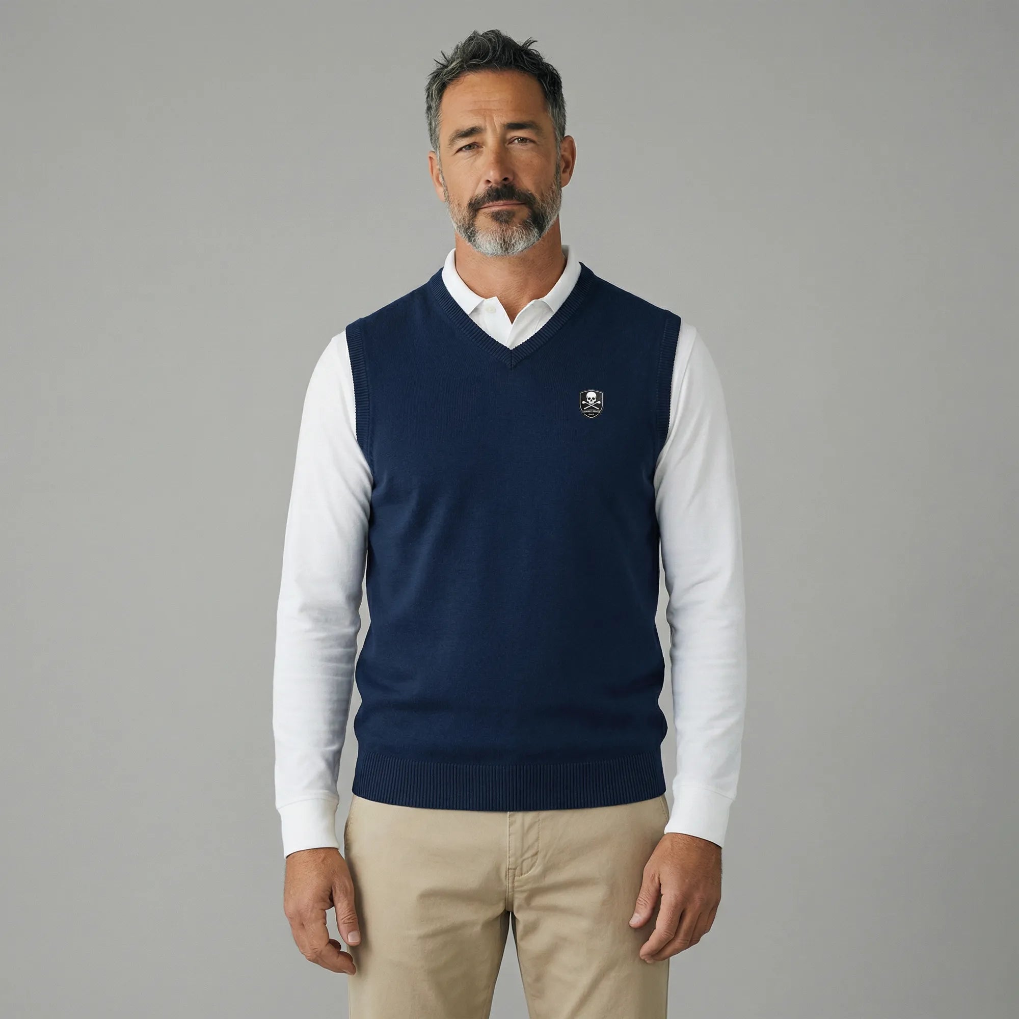 Pull Golf Sans Manches Homme