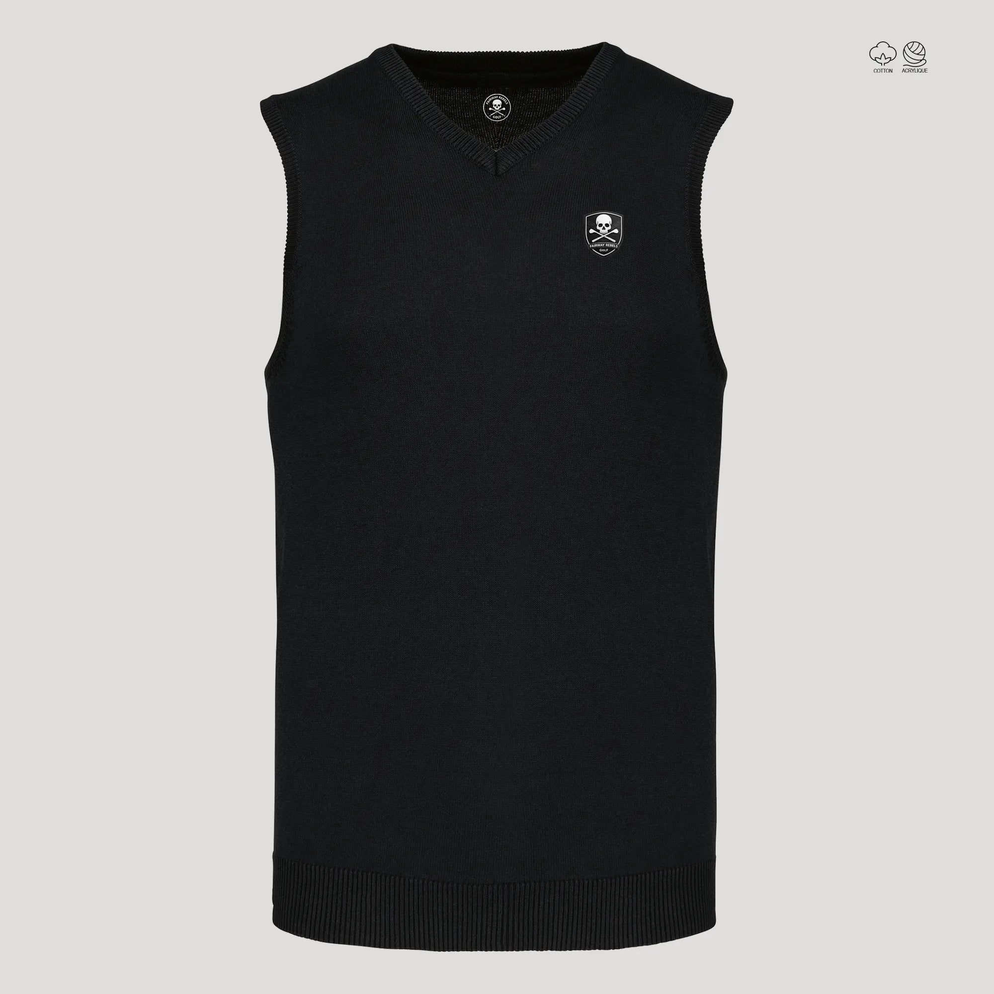Pull Golf Sans Manches Homme
