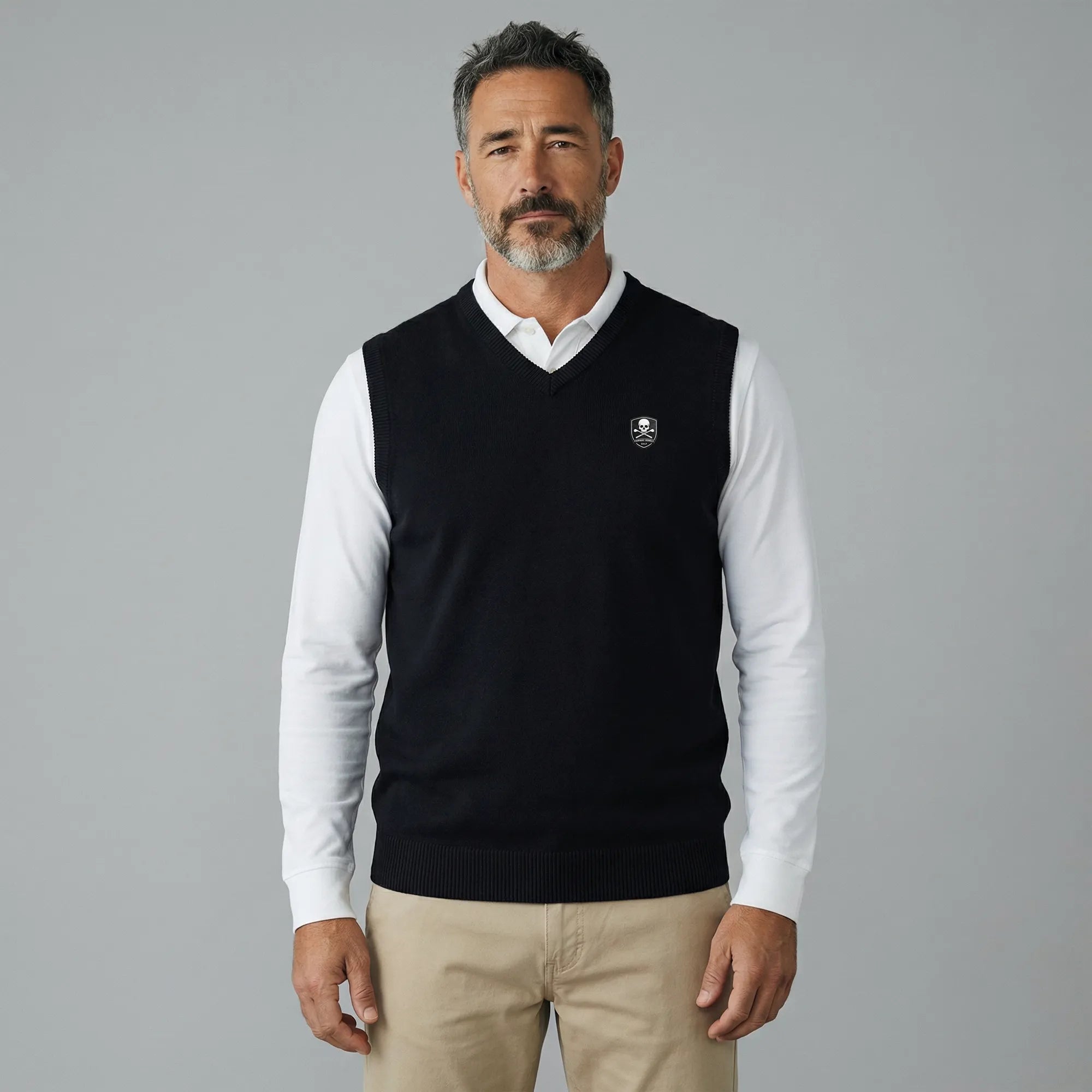 Pull Golf Sans Manches Homme