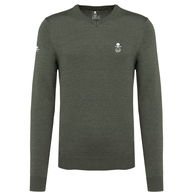 Pull Col V Homme Vert Fairway-Rebels Golf - Fairway Rebels golf -Pull col V -62.00 EUR