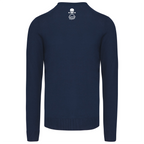 Pull Col Rond Homme Skull Bleu Marine - Fairway Rebels golf