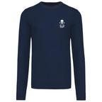 Pull Col Rond Homme Skull Bleu Marine - Fairway Rebels golf