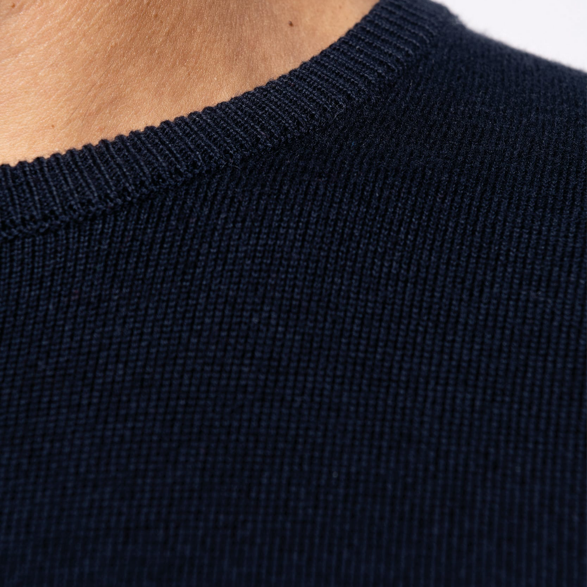 Pull Col Rond Homme Skull Bleu Marine - Fairway Rebels golf