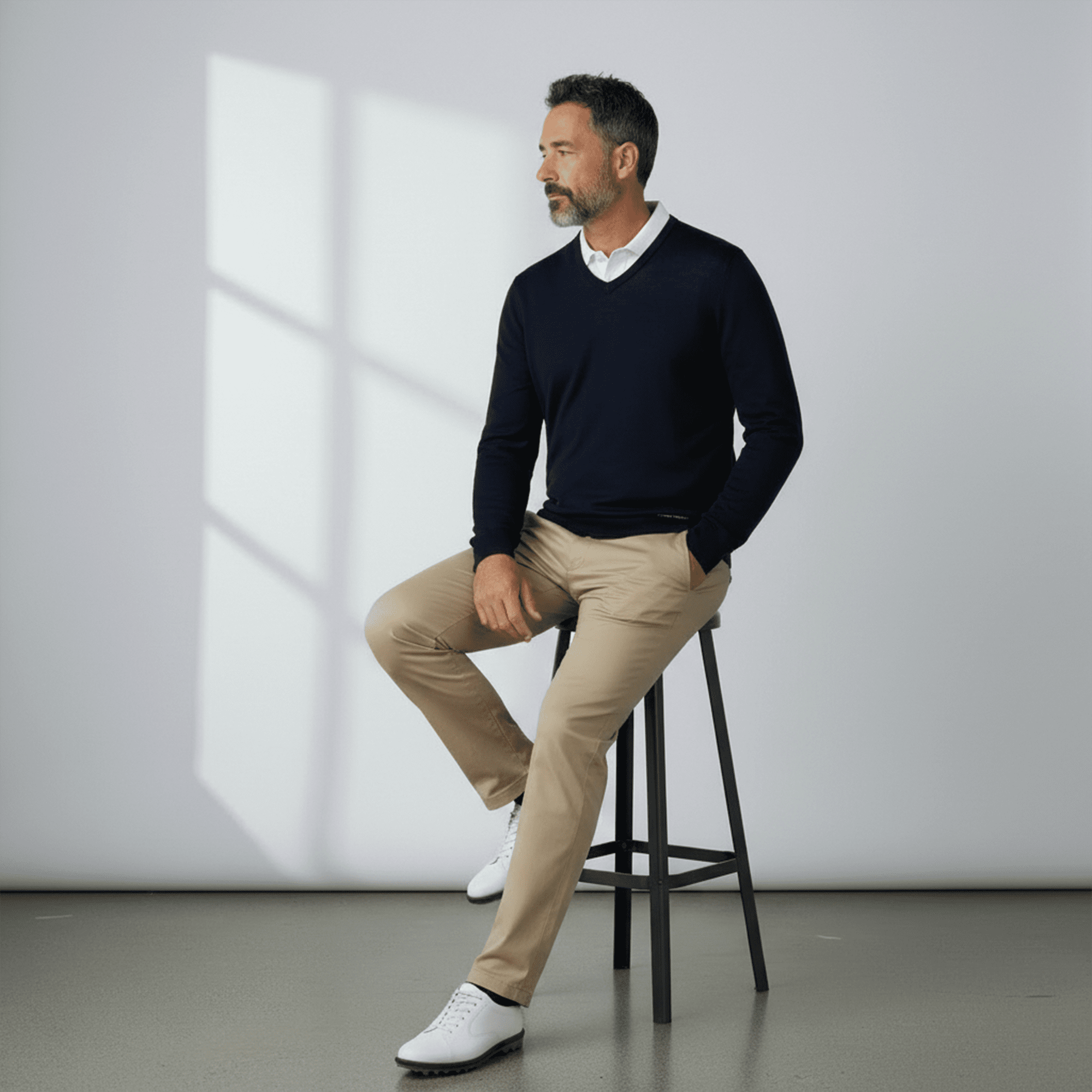 Pull Golf Mérinos Col V - Fairway Rebels-  129.00 EUR