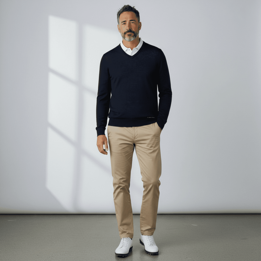 Pull Golf Mérinos Col V - Fairway Rebels-  129.00 EUR