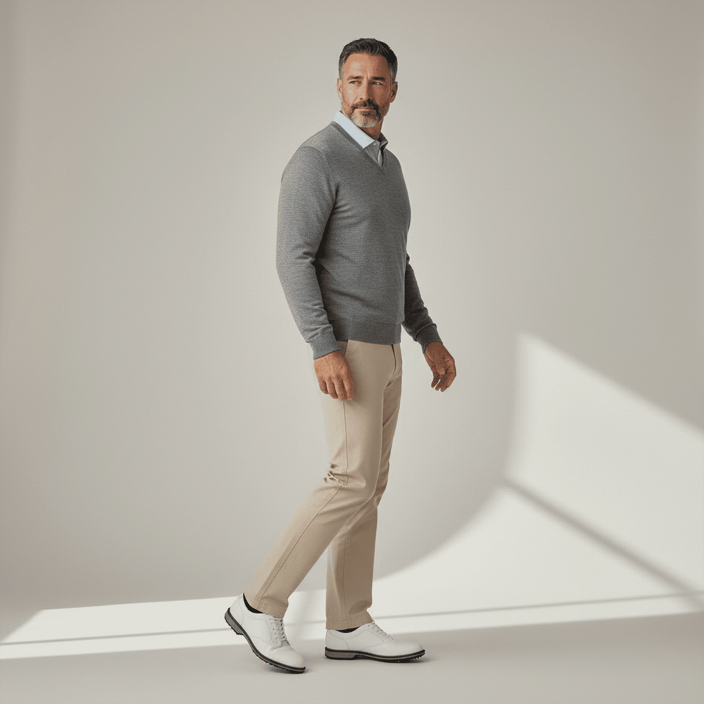 Pull Golf Mérinos Col V - Fairway Rebels-  129.00 EUR