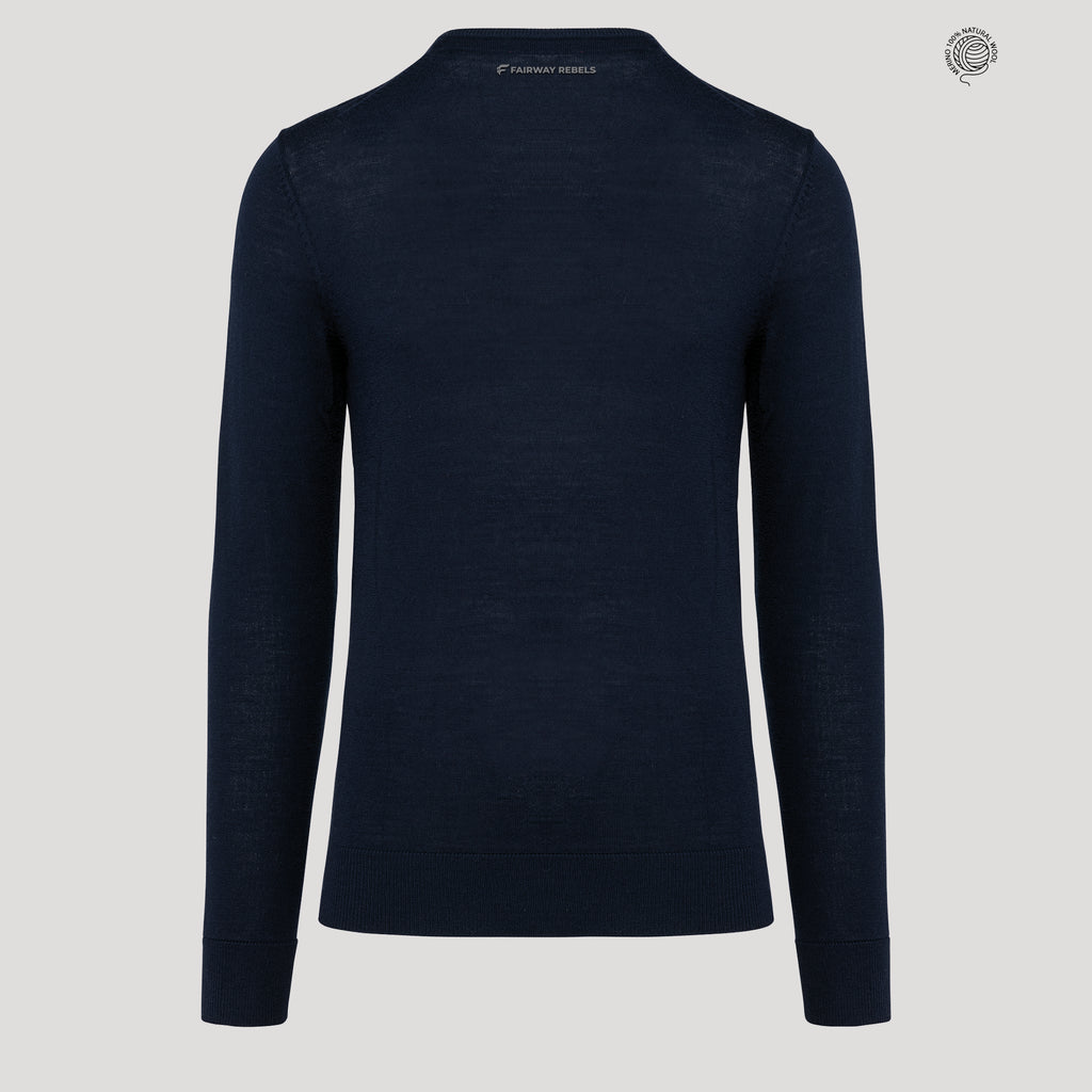 Pull Golf Mérinos Col V - Fairway Rebels-  129.00 EUR