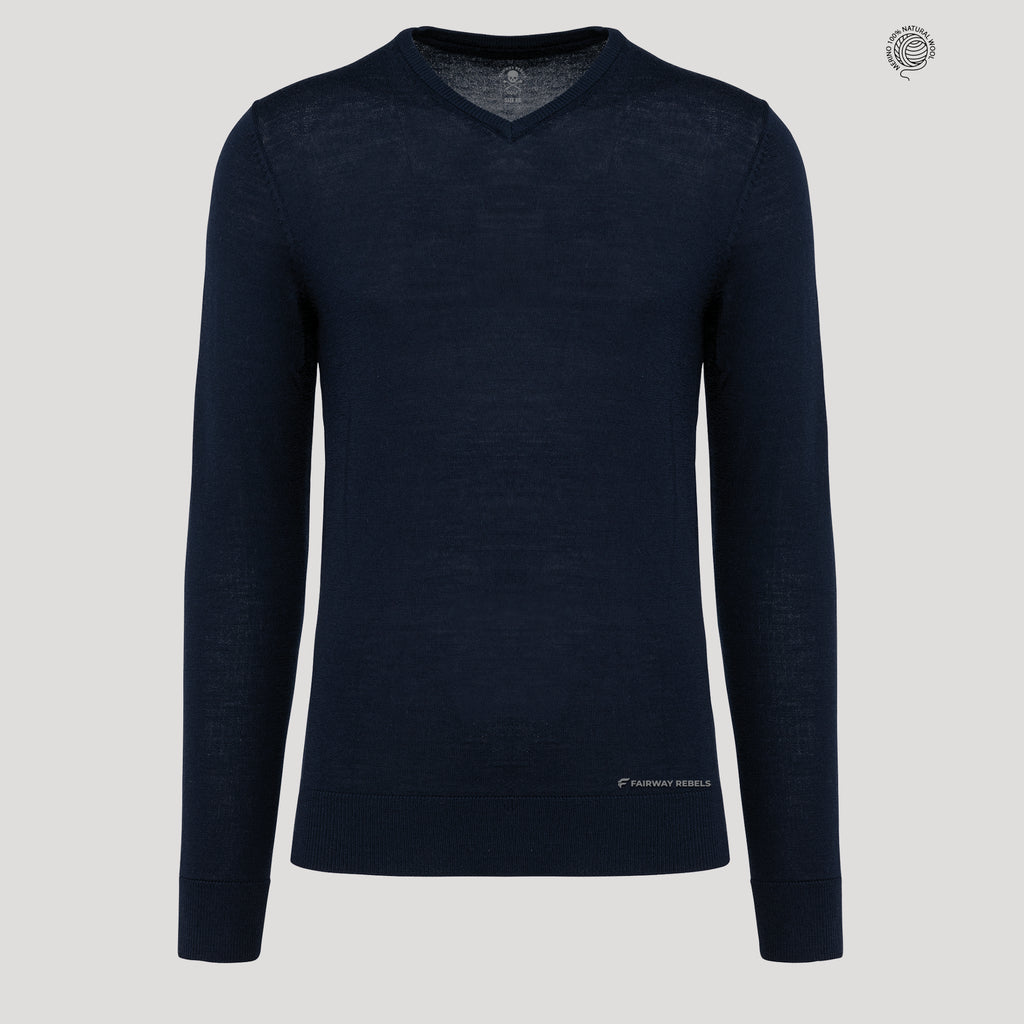 Pull Golf Mérinos Col V - Fairway Rebels-  129.00 EUR