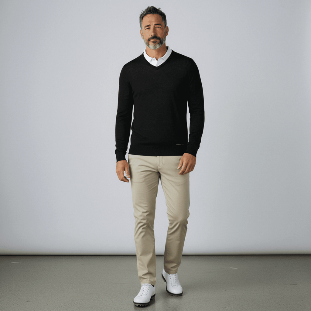 Pull Golf Mérinos Col V - Fairway Rebels-  129.00 EUR