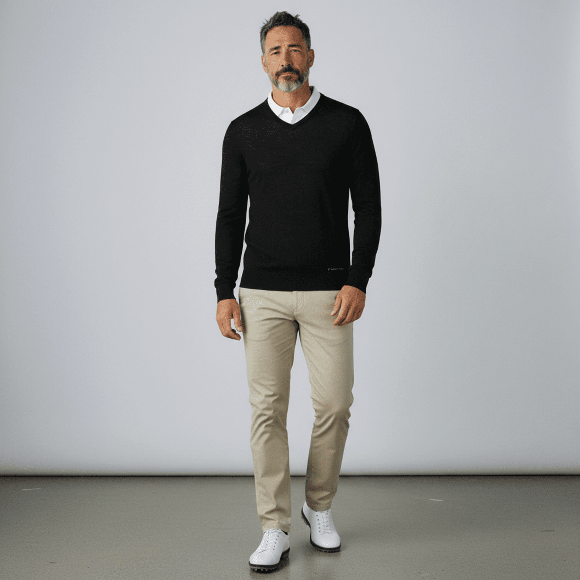 Pull Golf Mérinos Col V - Fairway Rebels-  129.00 EUR