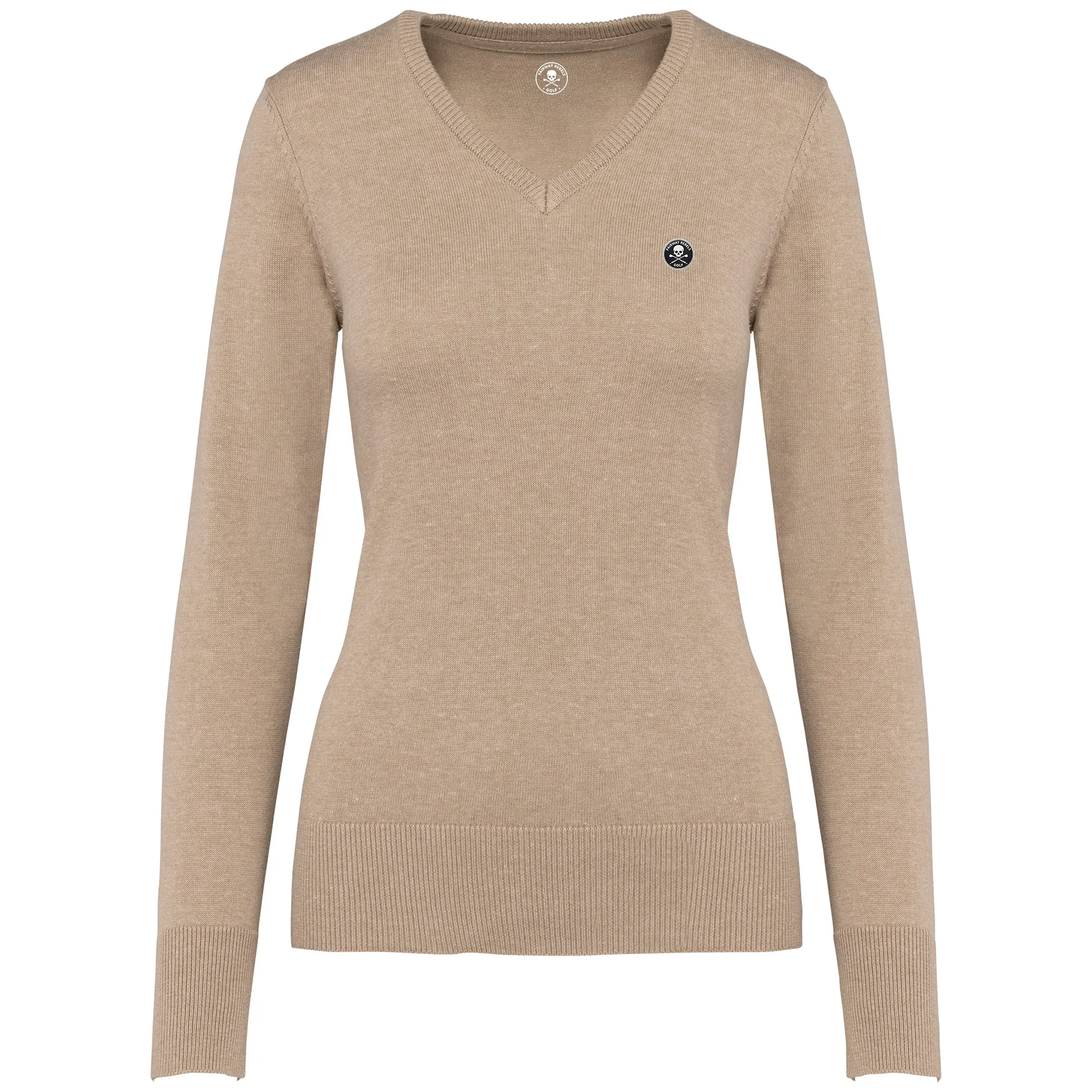 Pull Golf Femme Col V