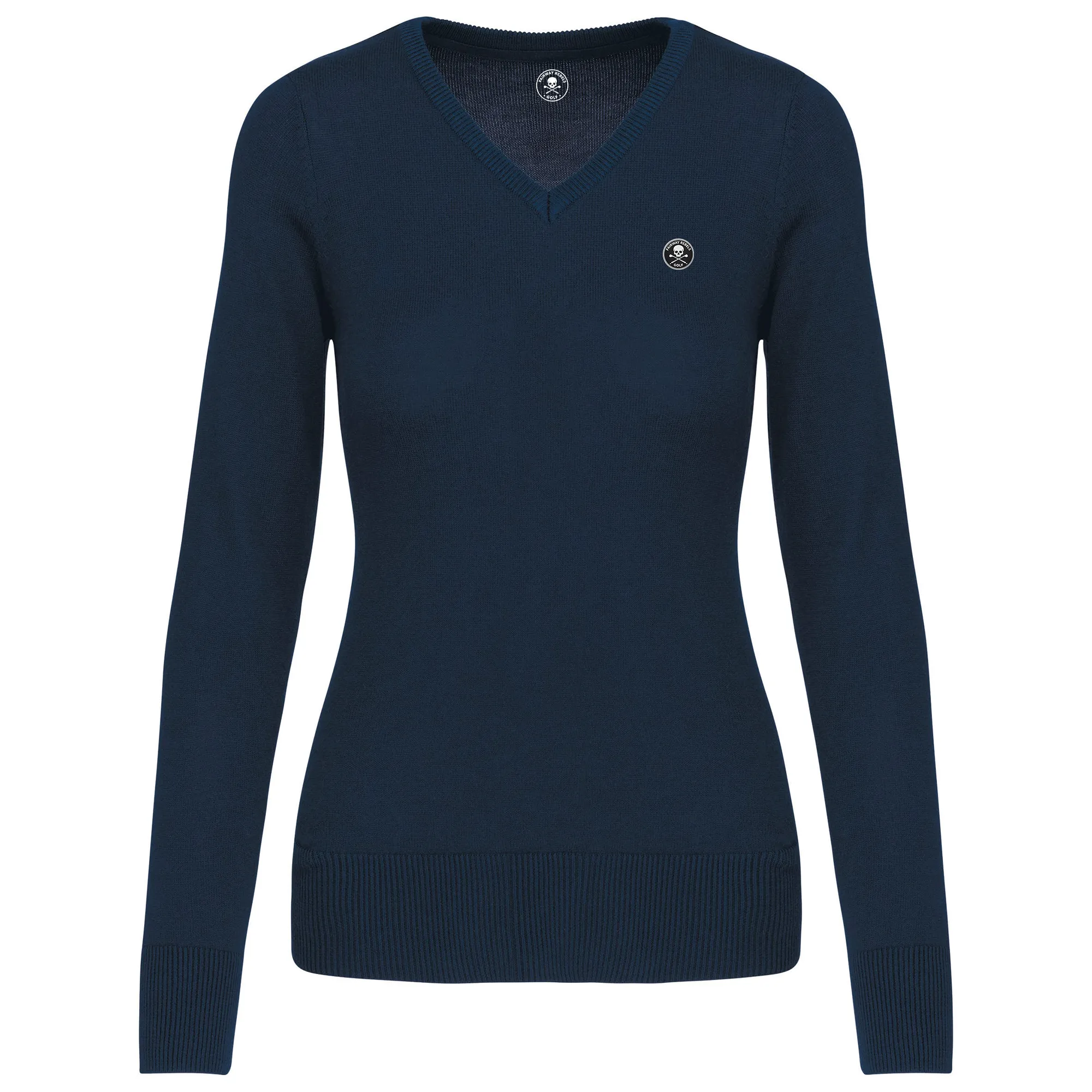 Pull Golf Femme Col V