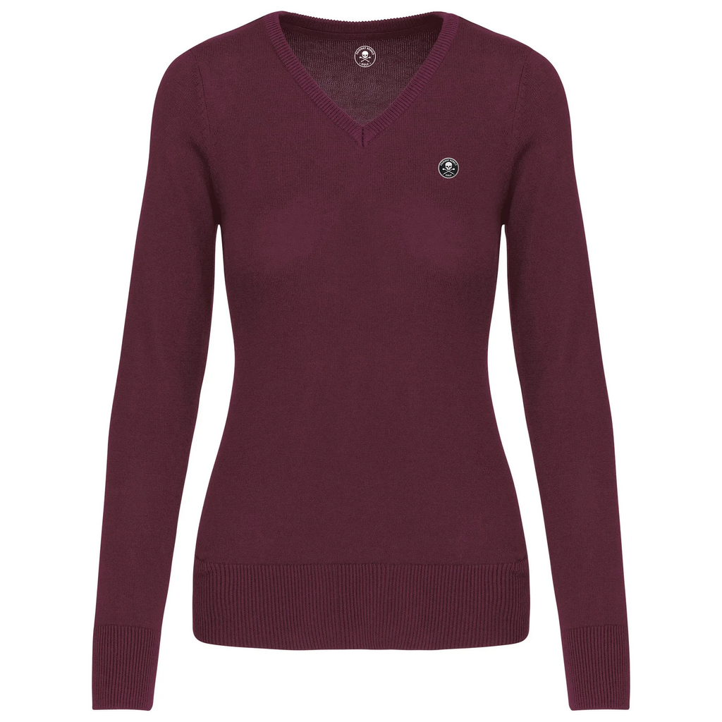 Pull Golf Femme Col V