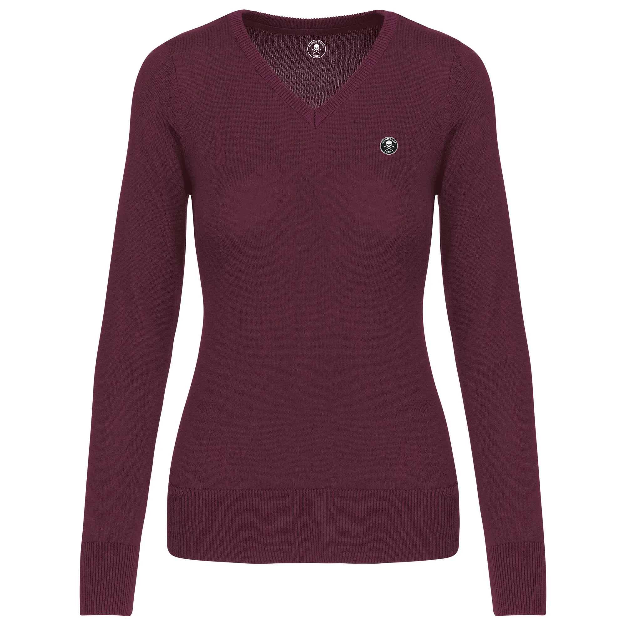 Pull Golf Femme Col V