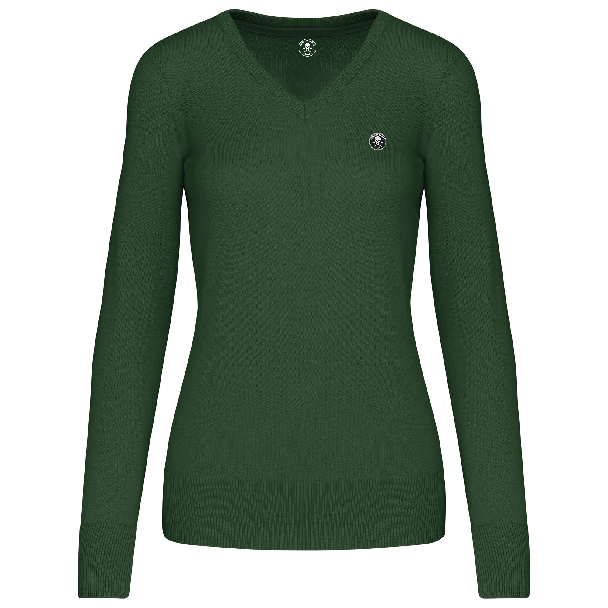 Pull Golf Femme Col V