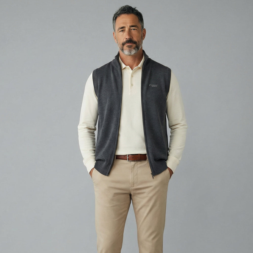 Pull de Golf Zippé Sans Manches - Fairway Rebels
