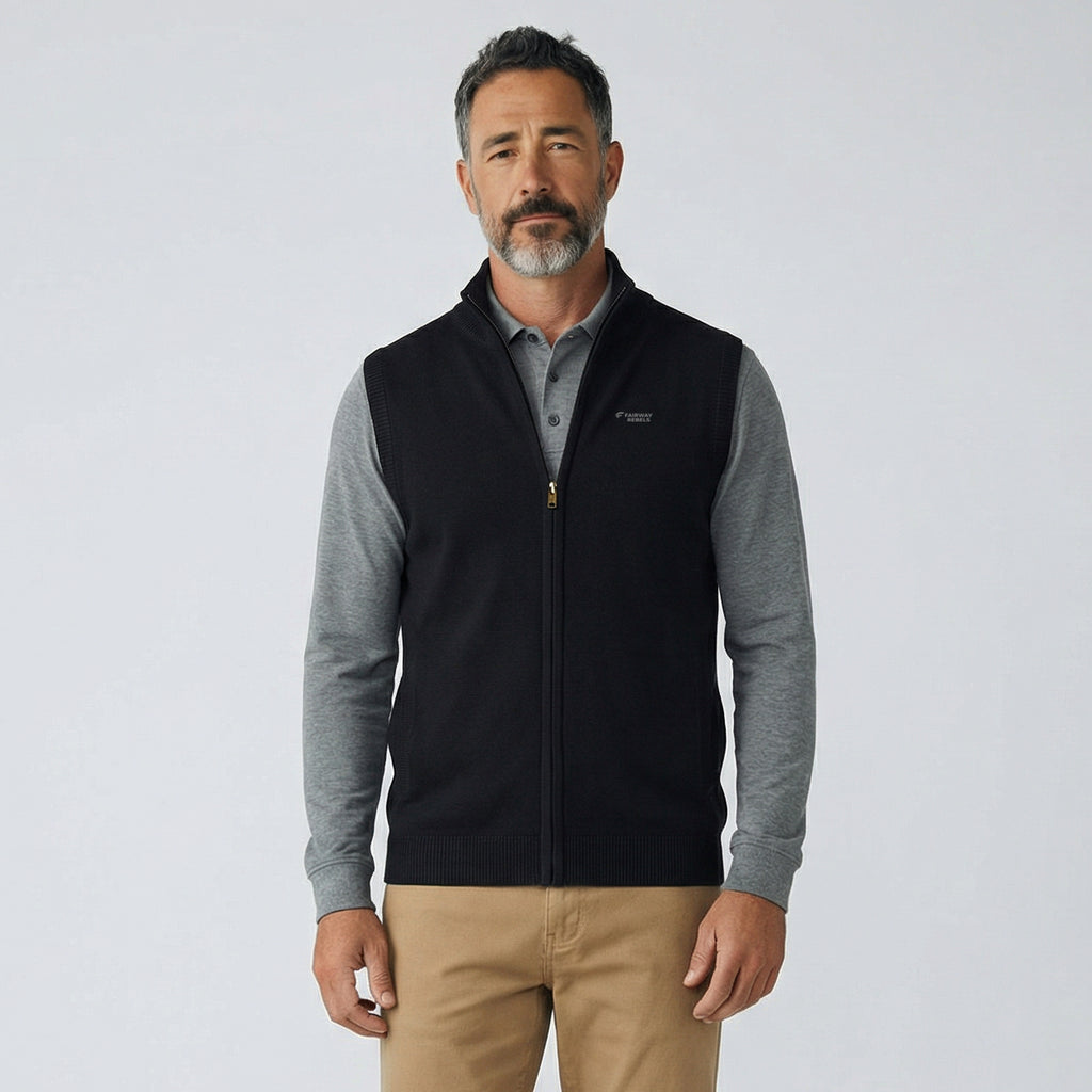 Pull de Golf Zippé Sans Manches - Fairway Rebels