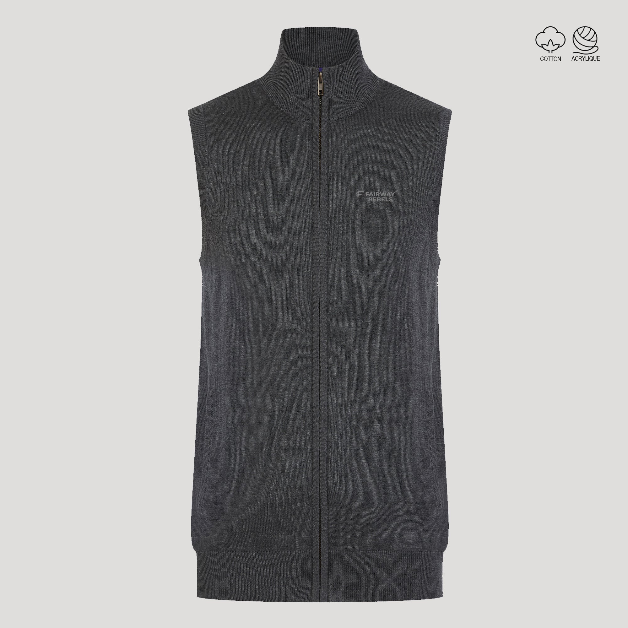 Pull de Golf Zippé Sans Manches - Fairway Rebels