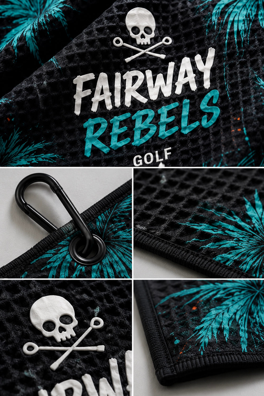 Palm Golf Towel