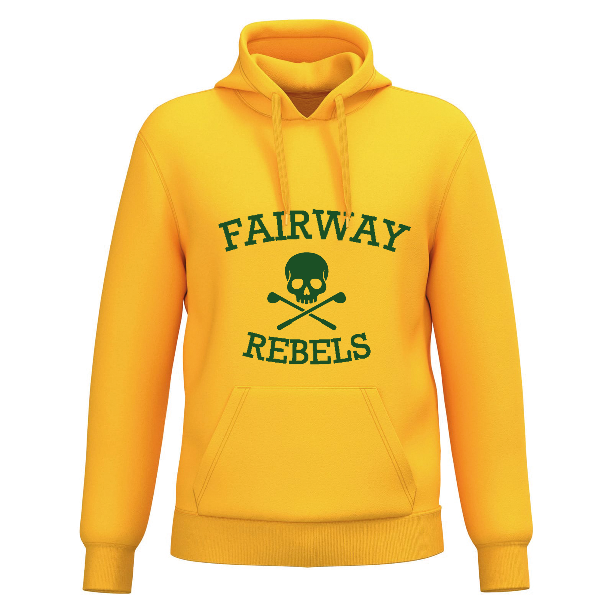 Sweat à Capuche Jaune Fairway Rebels - Fairway Rebels golf