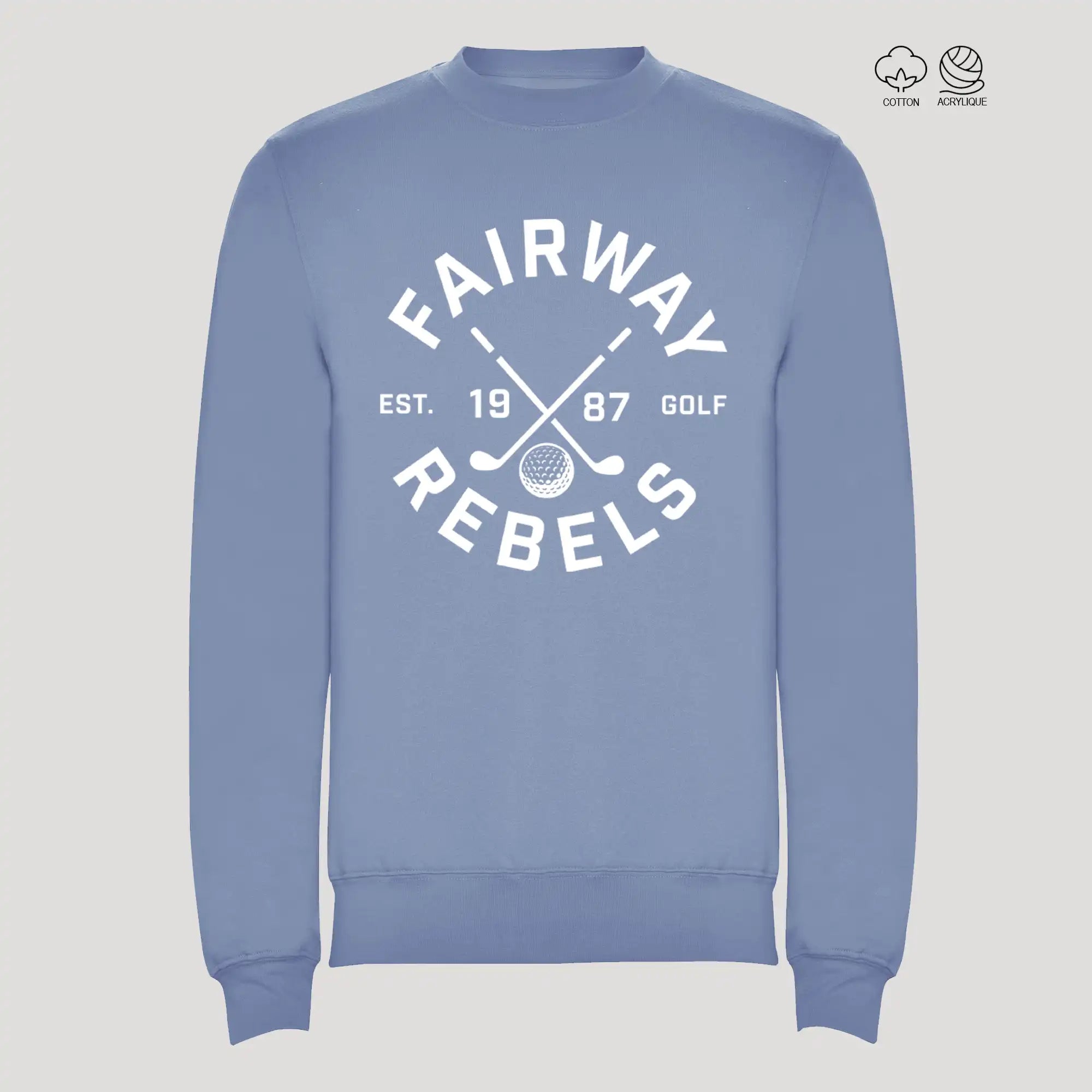 Sweat Golf Femme Est 1987 Fairway Rebels - Fairway Rebels-  54.00 EUR