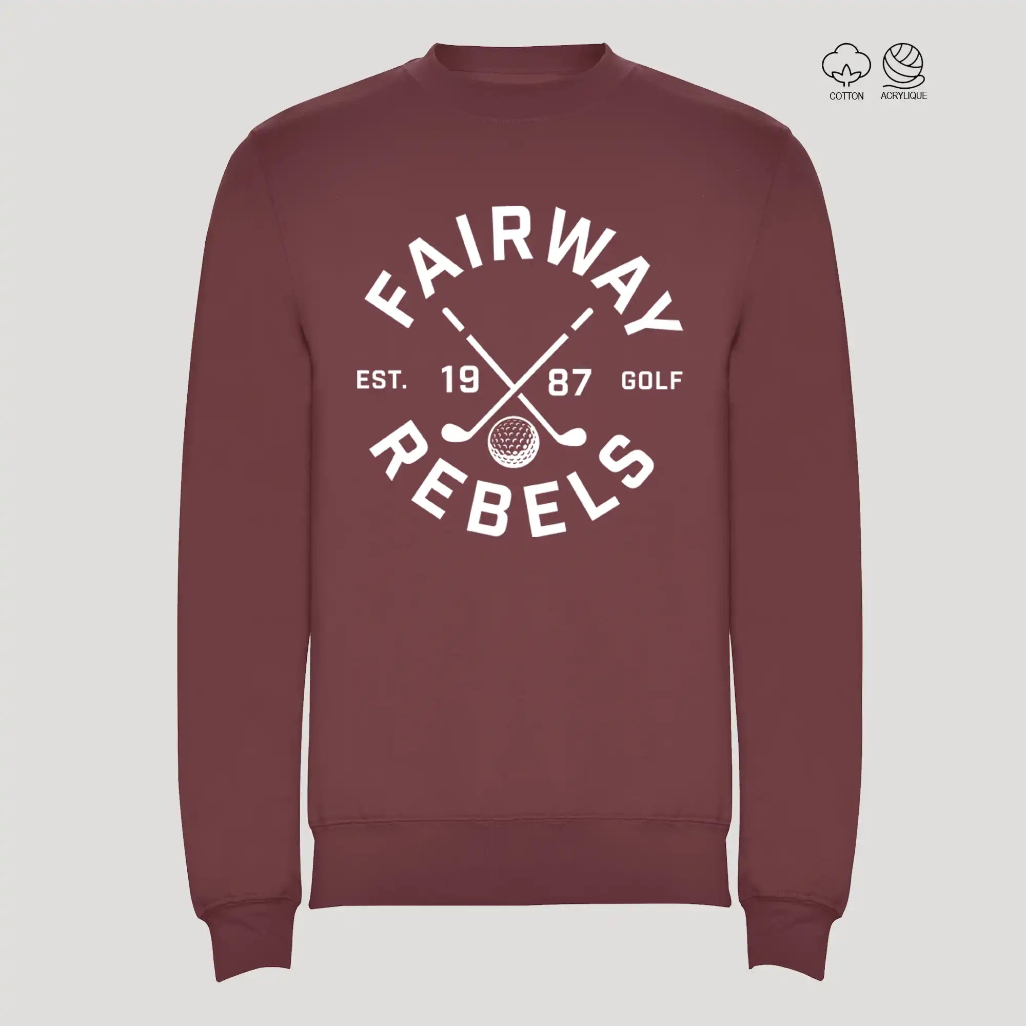 Sweat Golf Femme Est 1987 Fairway Rebels - Fairway Rebels-  54.00 EUR