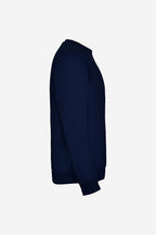 Sweat Golf Fille Bleu Marine Col Rond