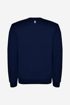 Sweat Golf Fille Bleu Marine Col Rond